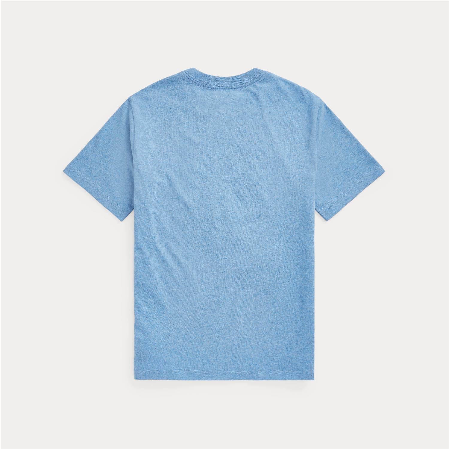 RALPH LAUREN 8-16År T-skjorte liten logo Mellomblå