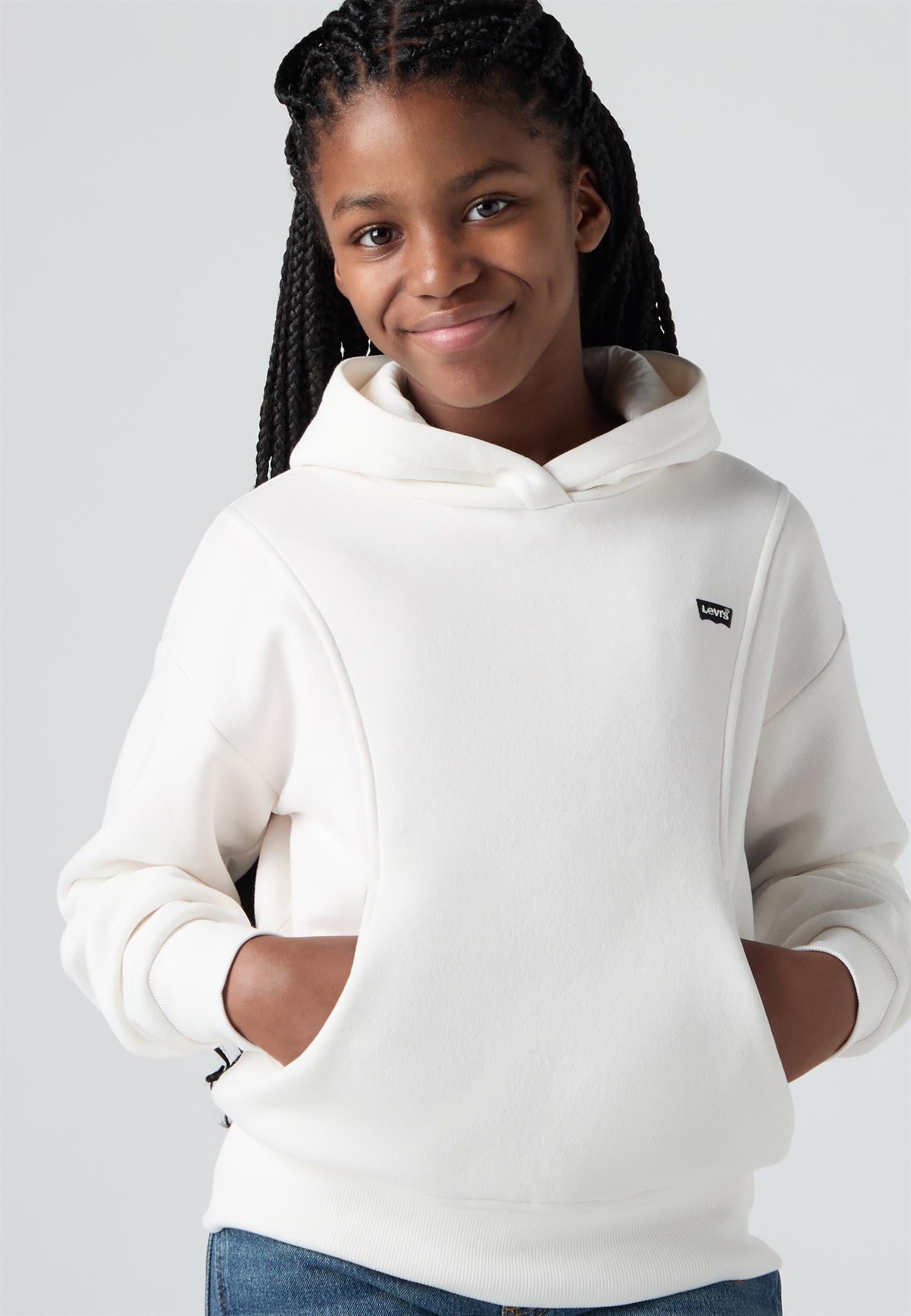 LEVIS Hettegenser Offwhite