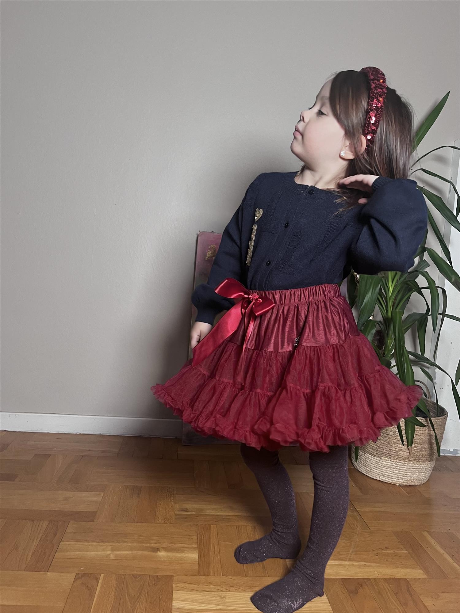 PRINSESSEFIN Tutu skirt Vinrød