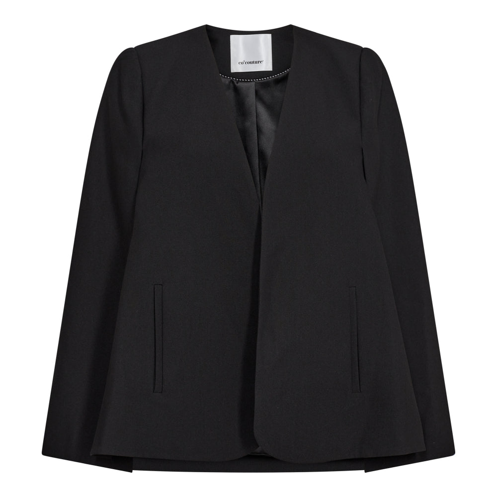 CO´ COUTURE Vola Cape Button Blazer