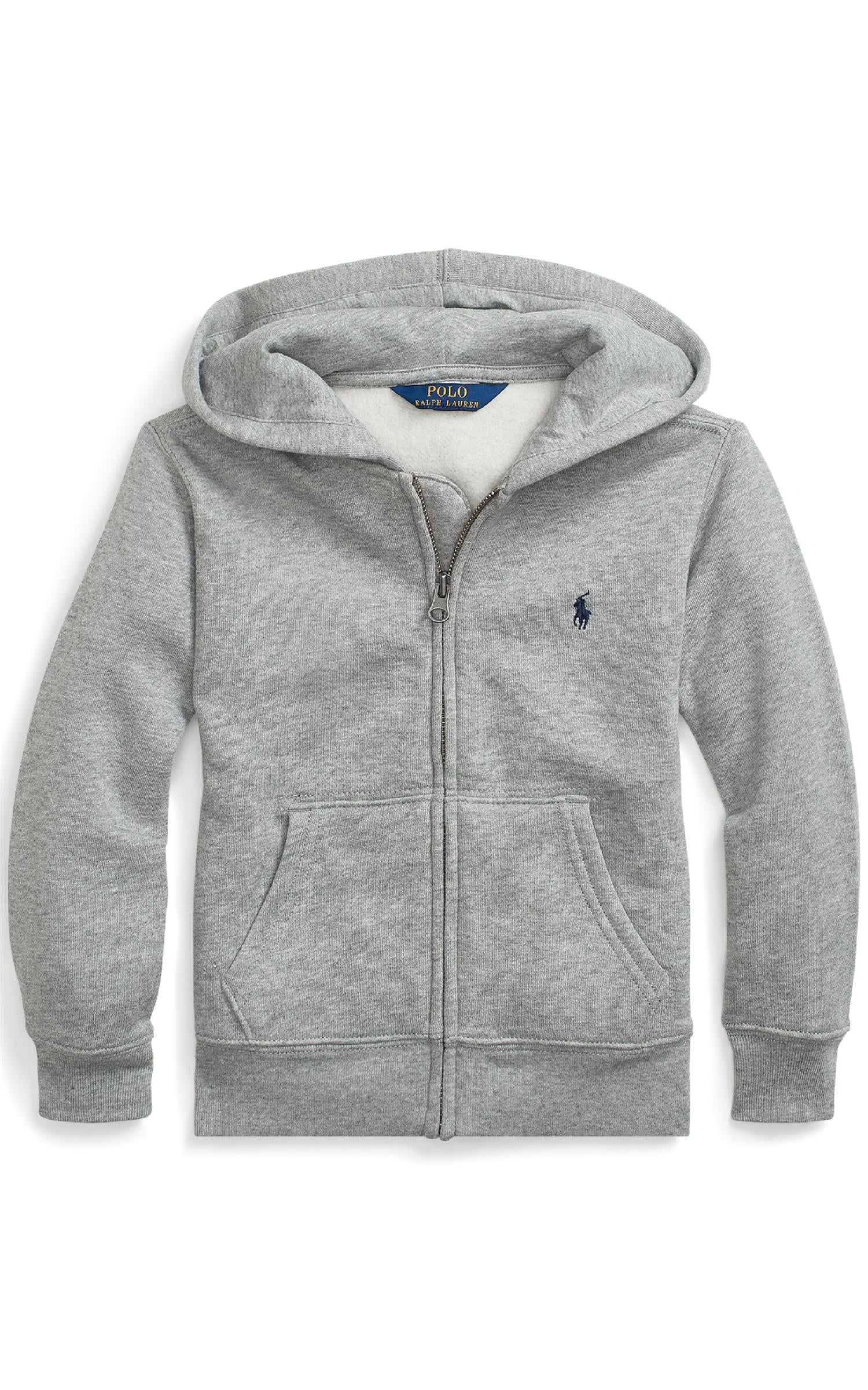 RALPH LAUREN 2-7År Full Zip Hoodie,2-7år Grå