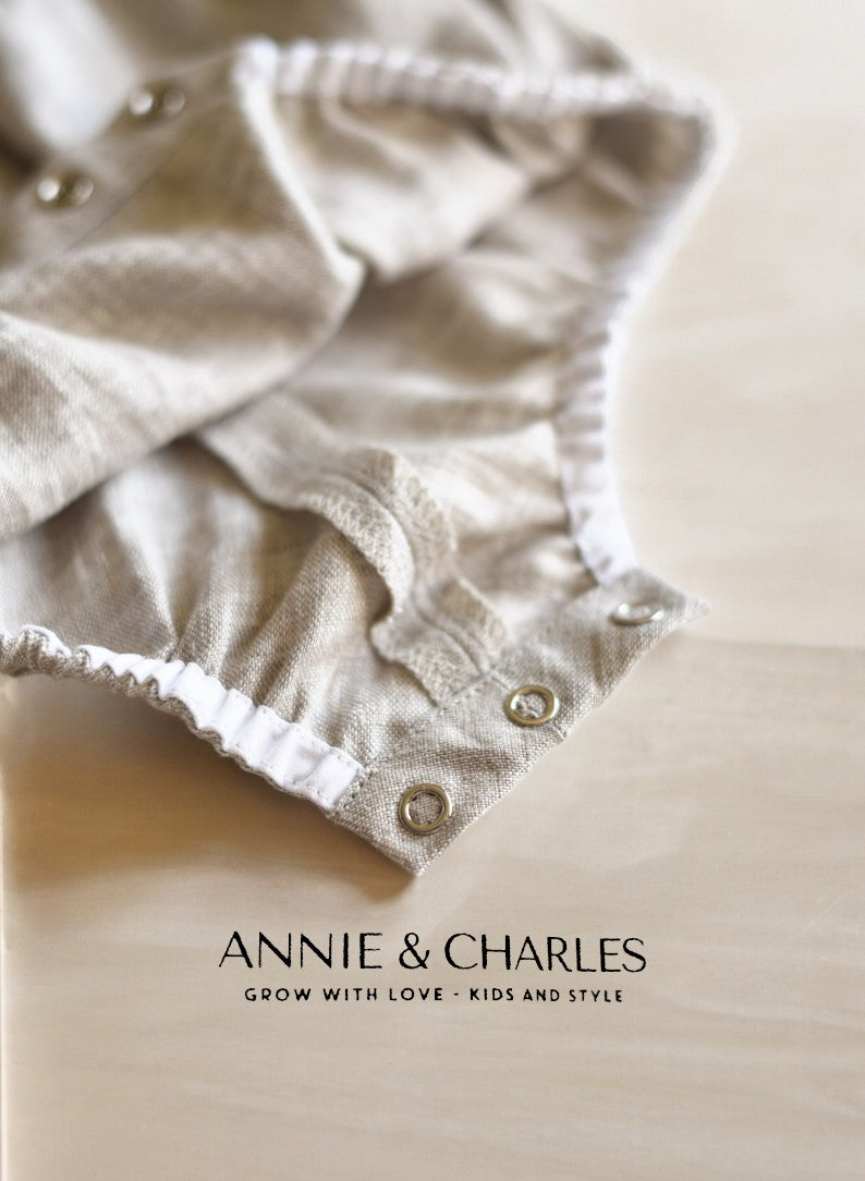 ANNIE & CHARLES Baby Bloomer Agate Beige