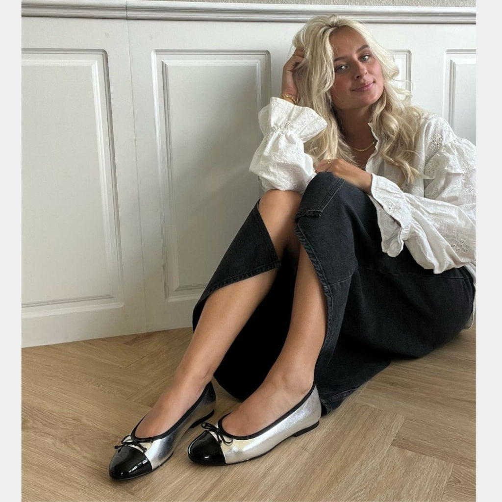 COPENHAGEN SHOES My Own Ballerinas Sølv