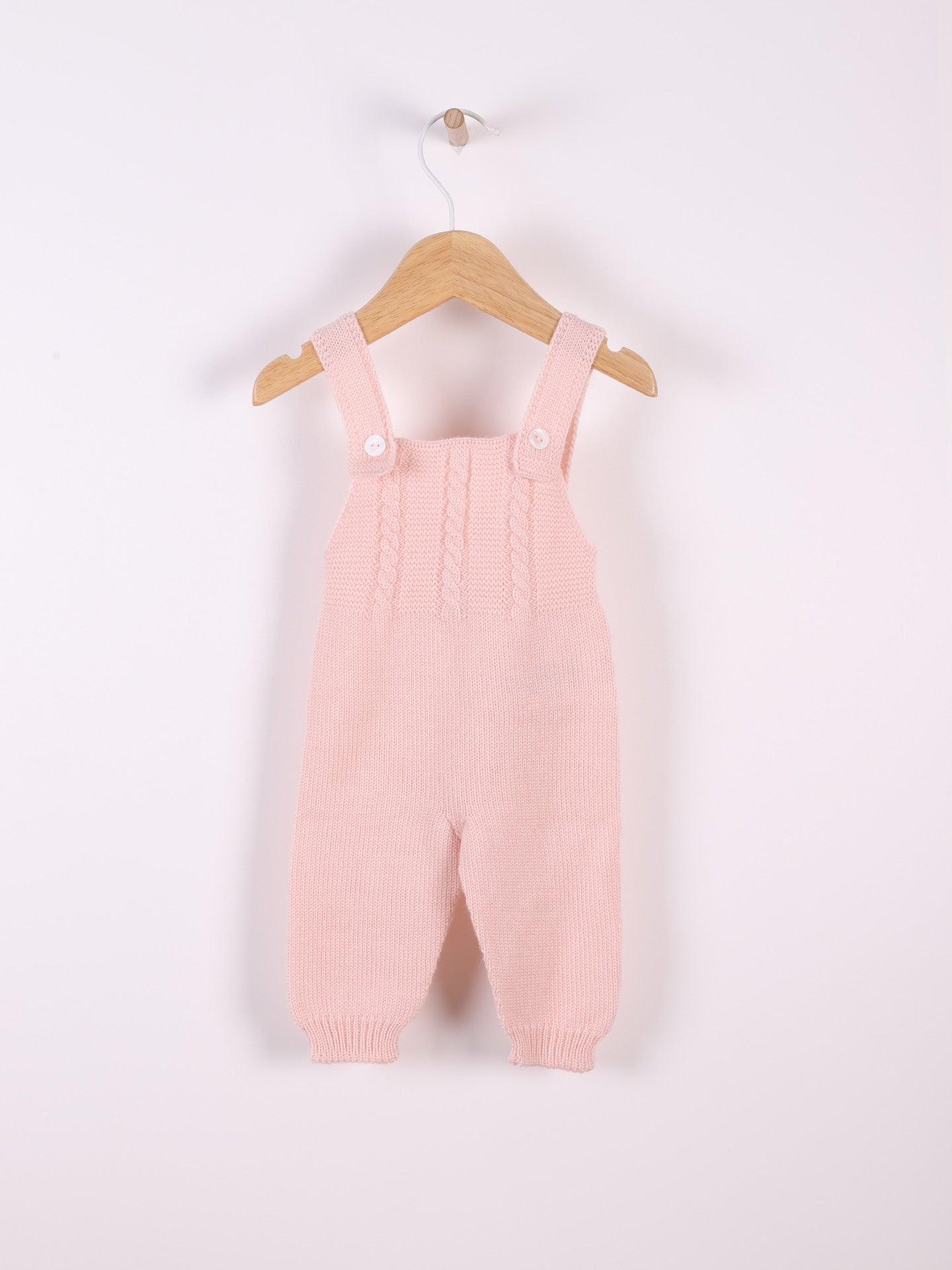 WEDOBLE Strikket Selebukse m/fletter,Ull Lys Rosa