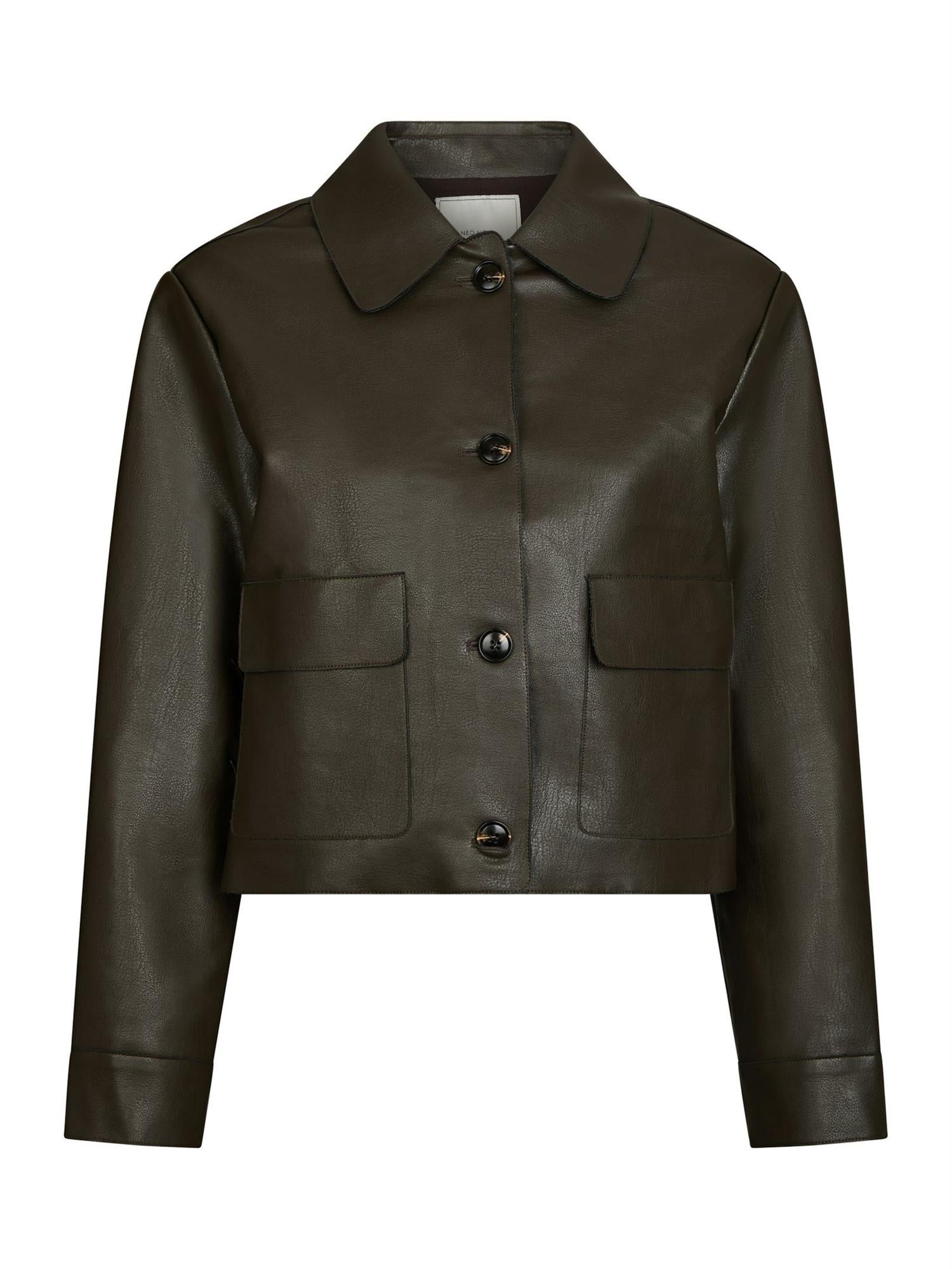 NEO NOIR Romana Faux PU Jacket