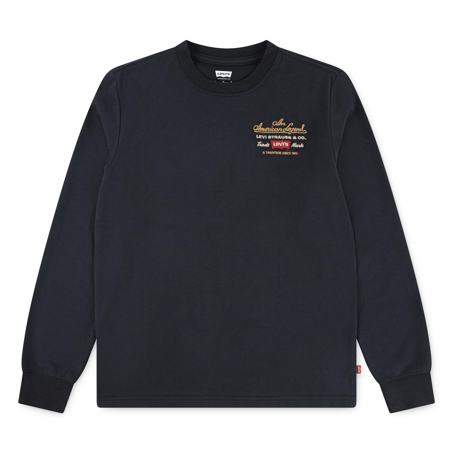 LEVIS Genser m/brodert logo Svart