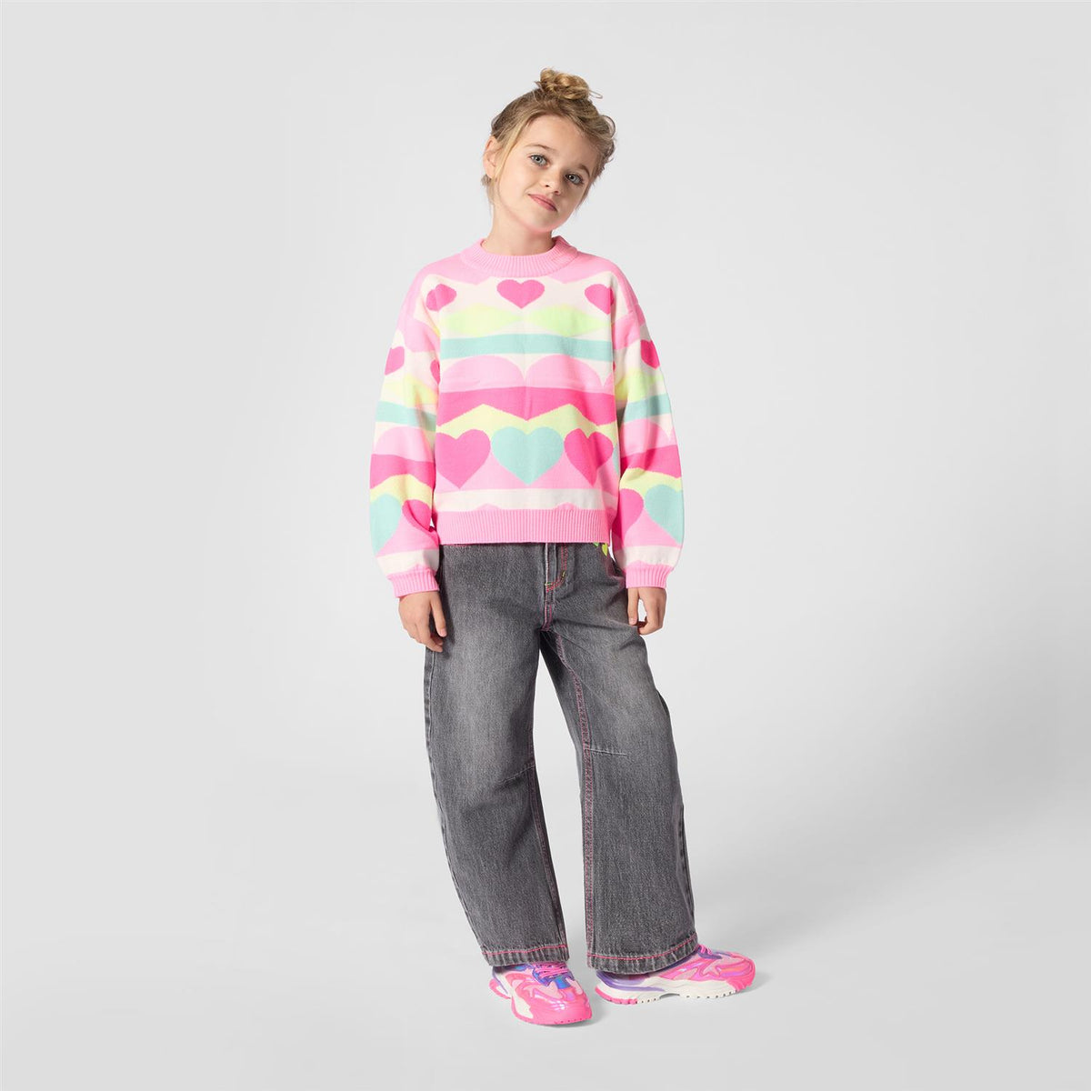 BILLIEBLUSH Strikket Genser Multi