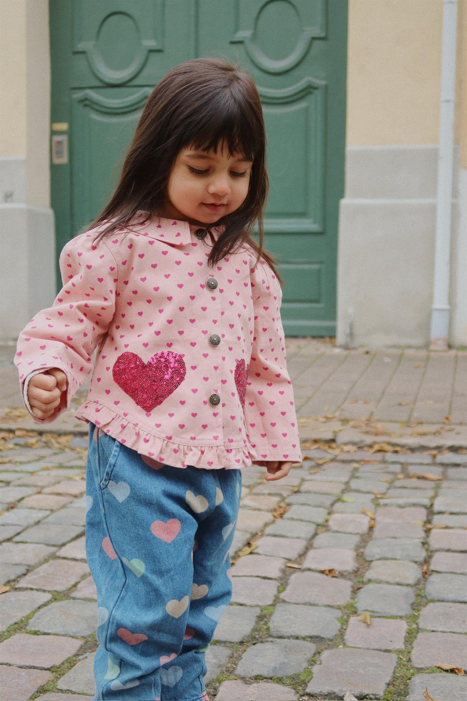 KONGES SLØJD Nola Jakke m/paljetter Rosa