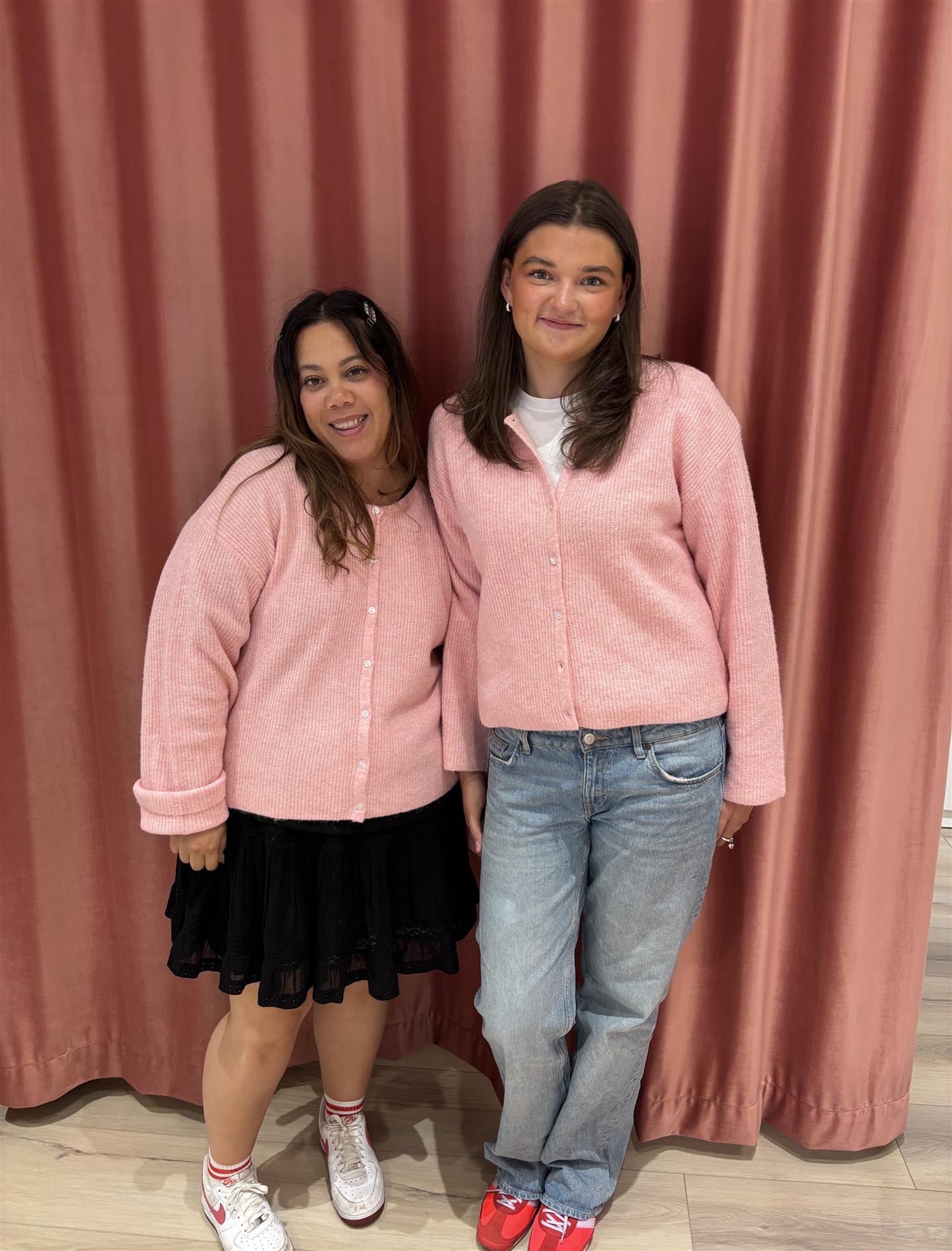 NEO NOIR Vilja Knit Cardigan Pink