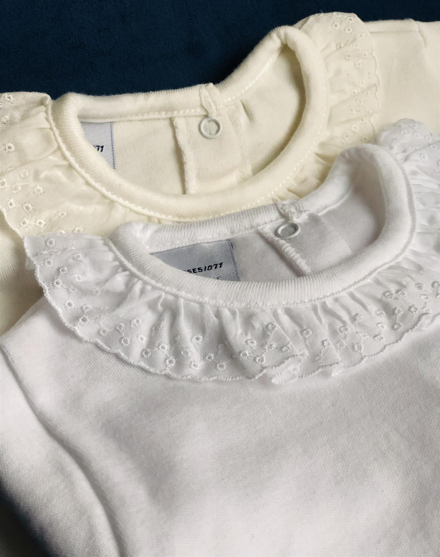 BABIDU 1191 Body m/krem blondekrage Offwhite
