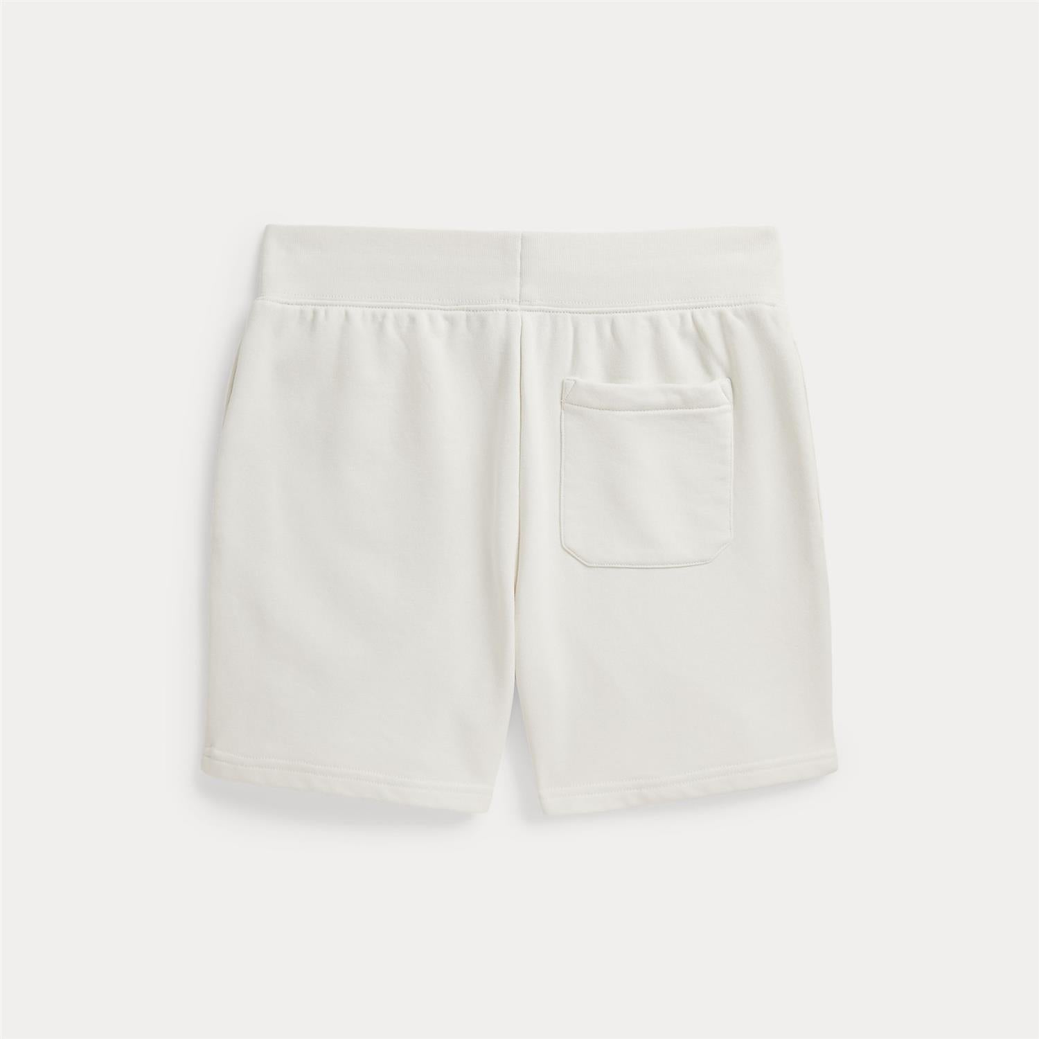 RALPH LAUREN 8-16År Shorts m/Stor Logo Offwhite