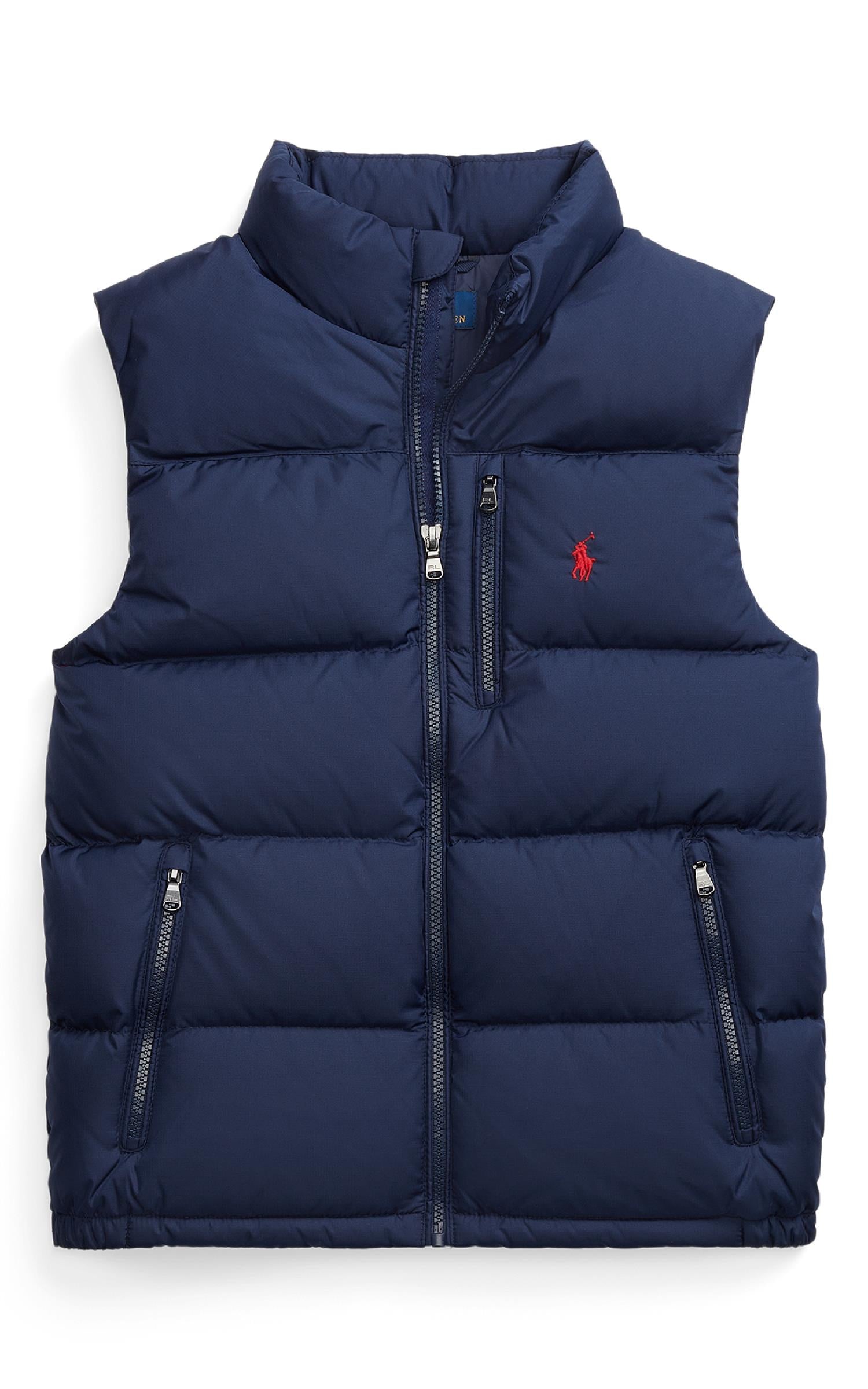 RALPH LAUREN 8-16År El Cap Vest,Teens Mørkeblå