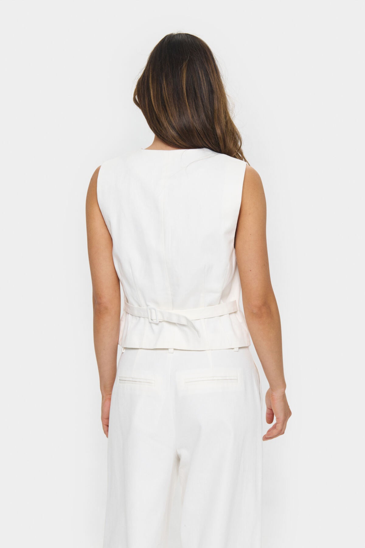 SAINT TROPEZ Jaclyn Vest Ice