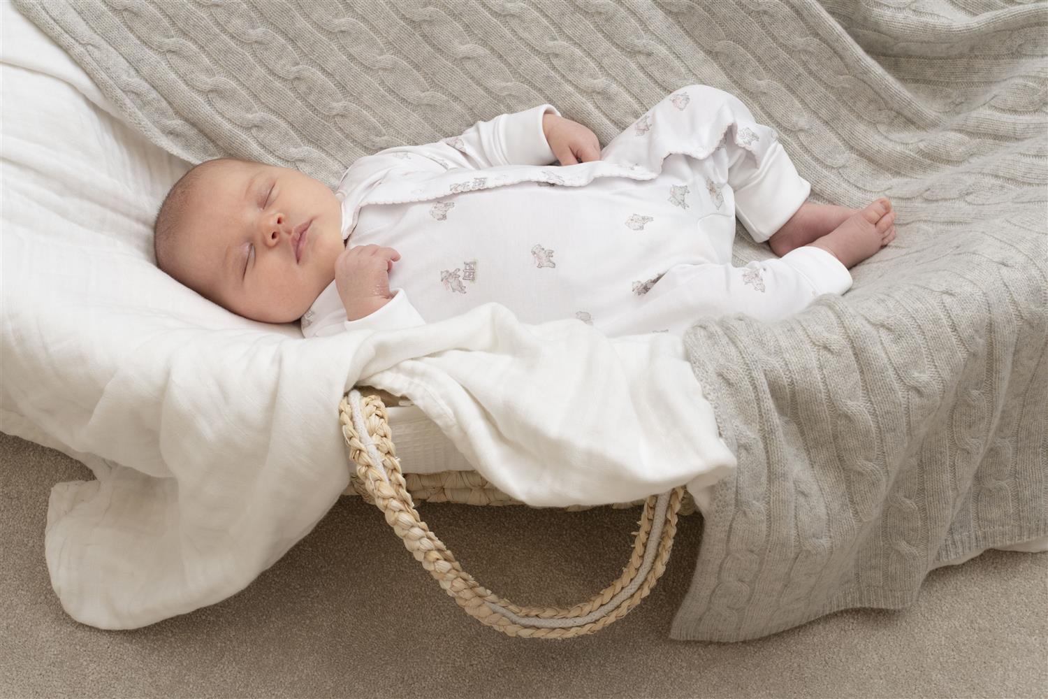 LIVLY Counting Sheep Overall Hvit/Rosa