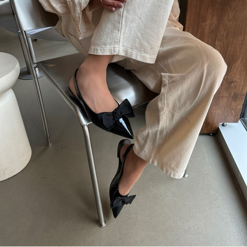 COPENHAGEN SHOES Love always - black patent Sort