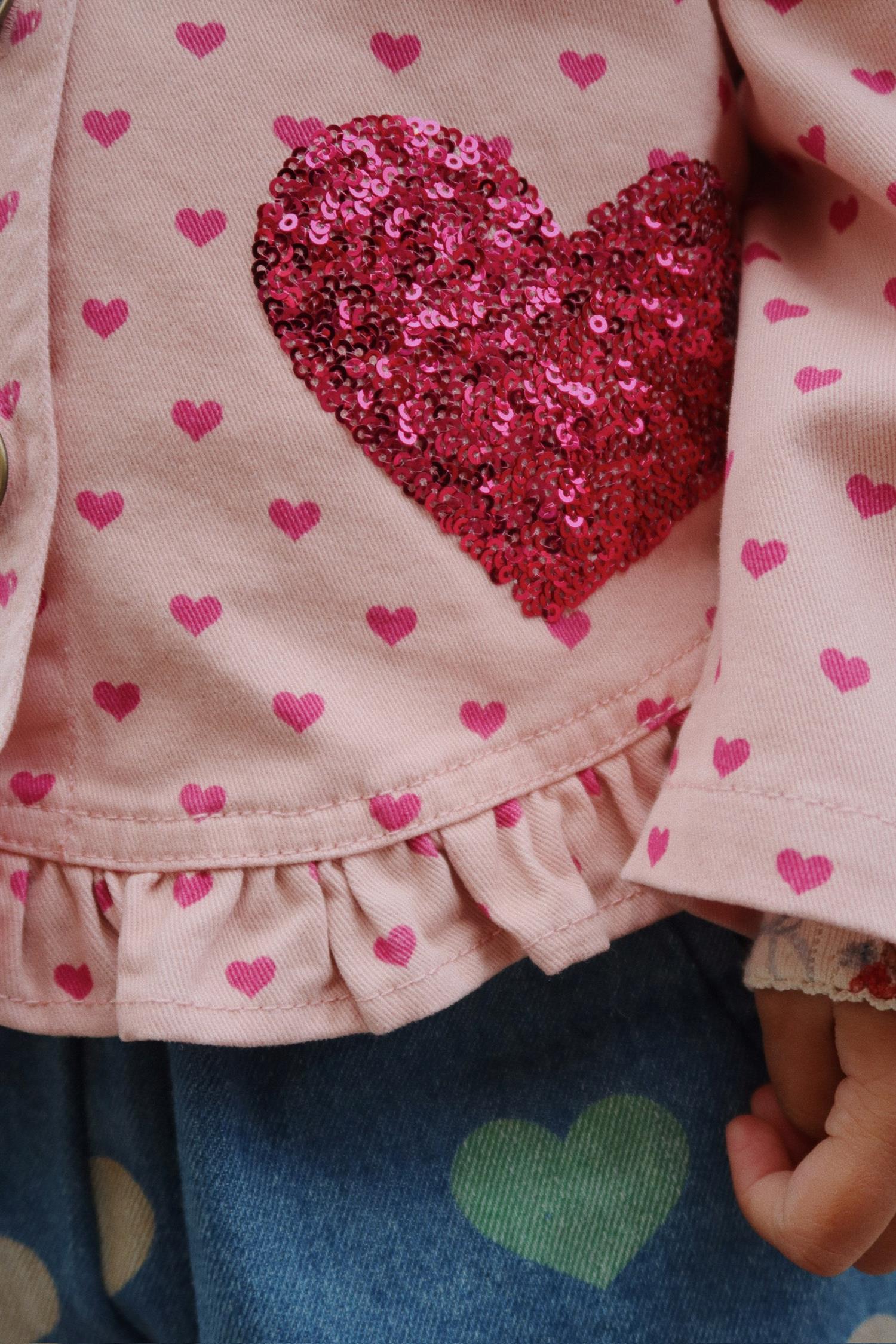 KONGES SLØJD Nola Jakke m/paljetter Rosa