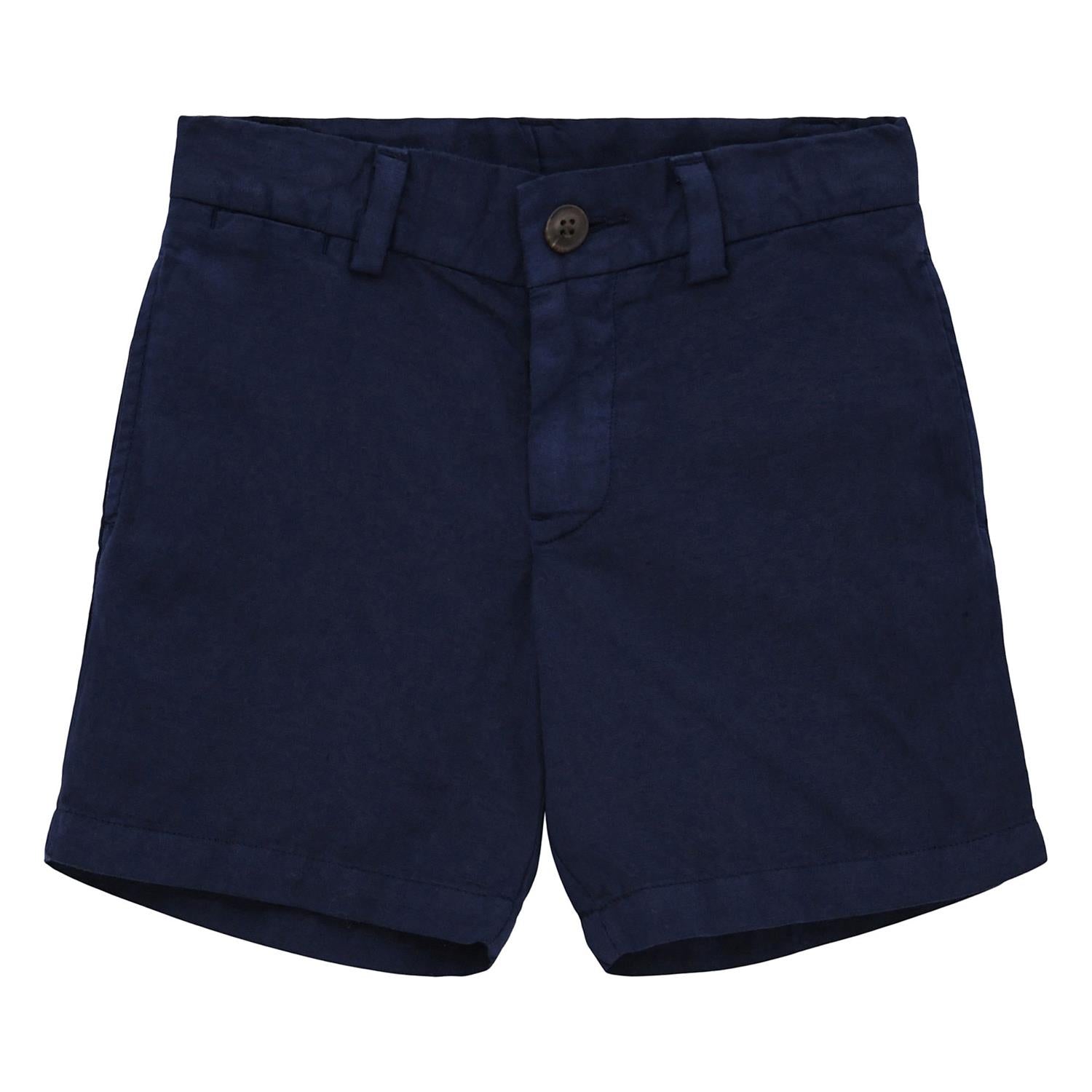 RALPH LAUREN 8-16År Preppy Shorts m/lin,Teens Mørkeblå