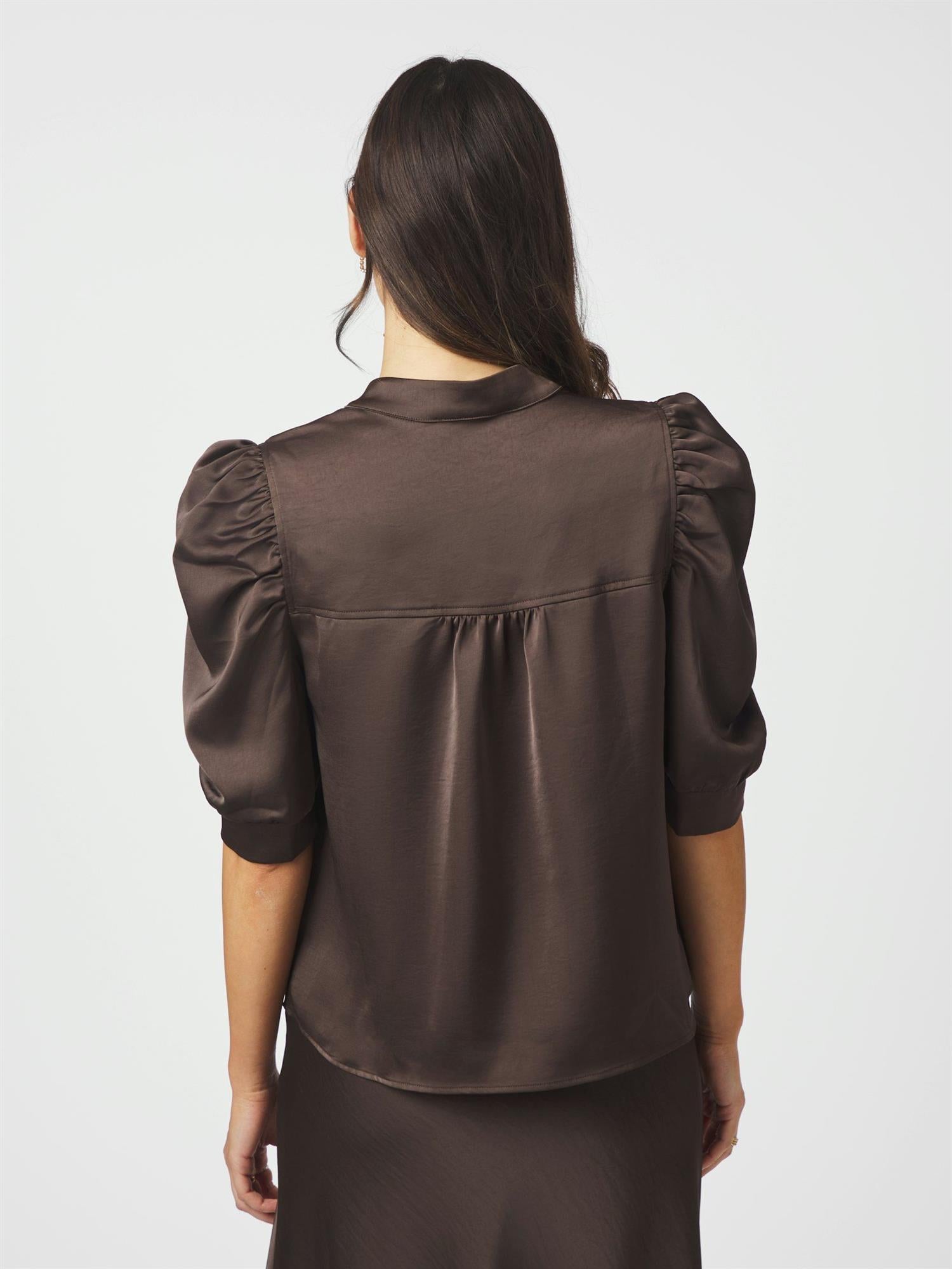 NEO NOIR Roella Heavy Sateen Blouse