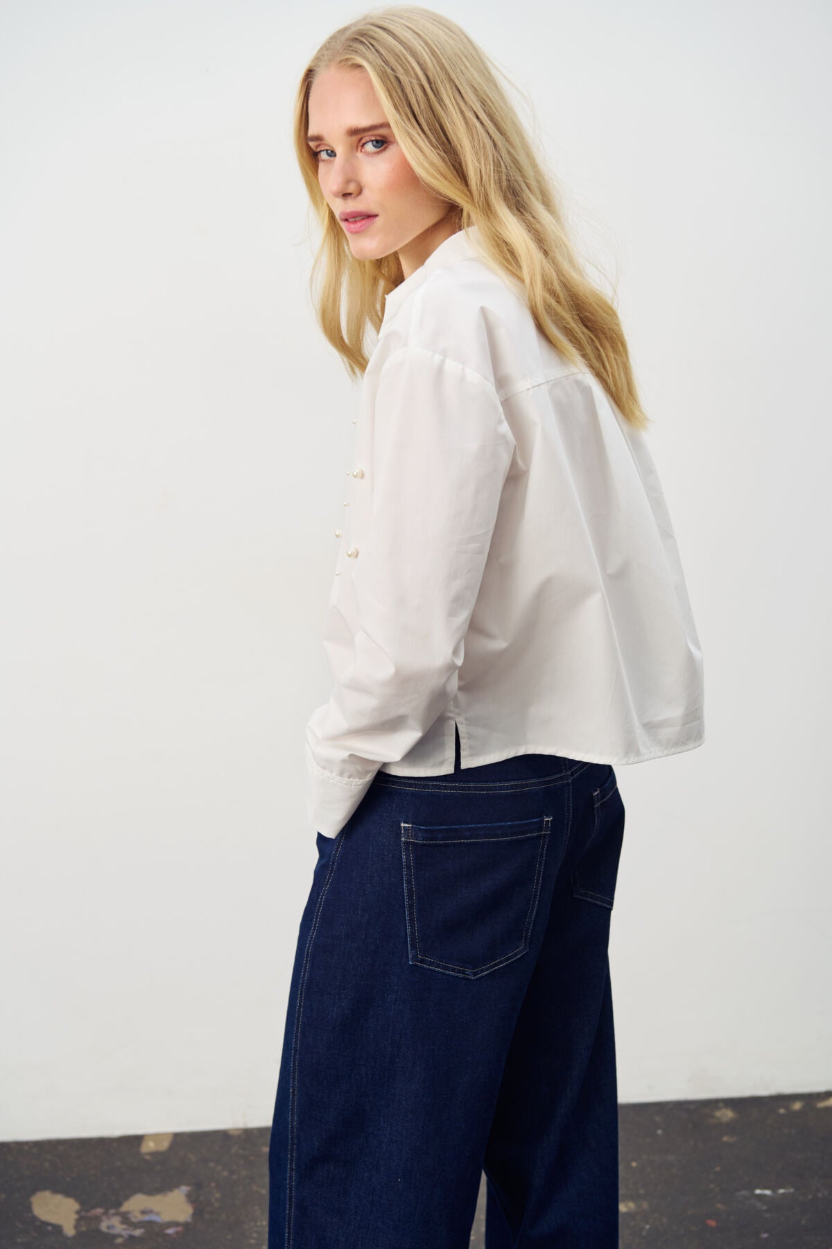 SAINT TROPEZ Lupina Shirt Hvit