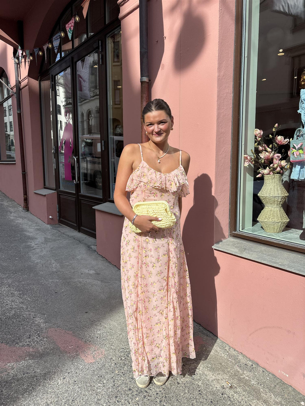 YAS Yassoiree strap maxi dress