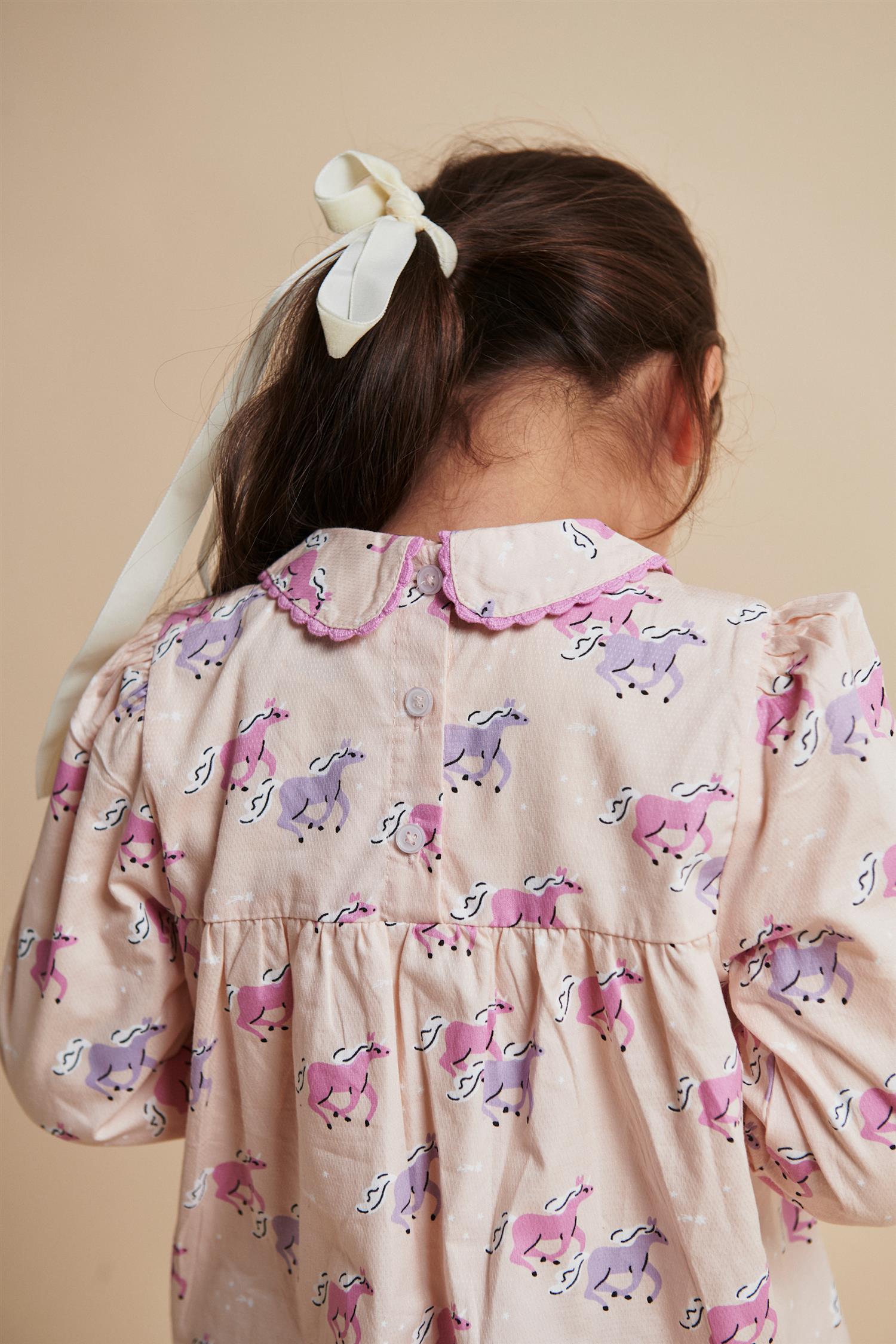 COPENHAGEN COLORS Bluse m/krage,Unicorn