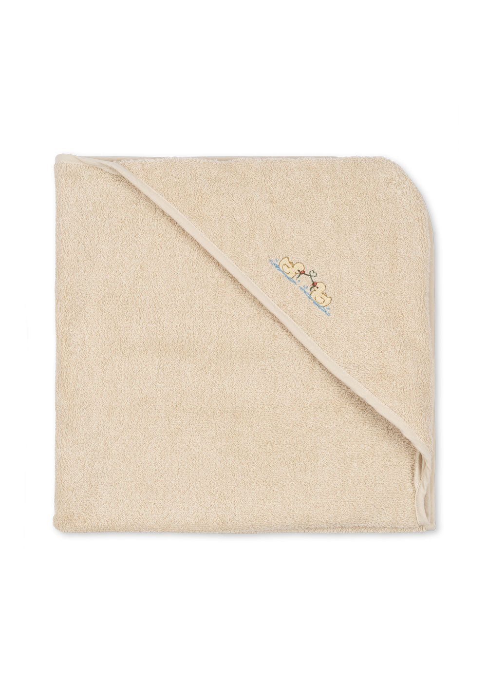 FANGA FONTANA by Konges Sløjd Figo Baby Towel GOTS Krem