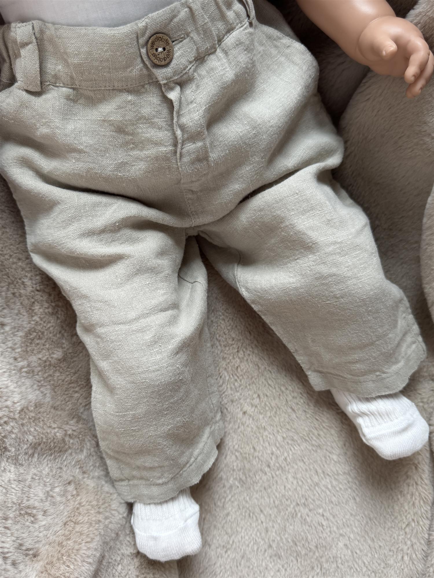 WEDOBLE Linbukse Beige