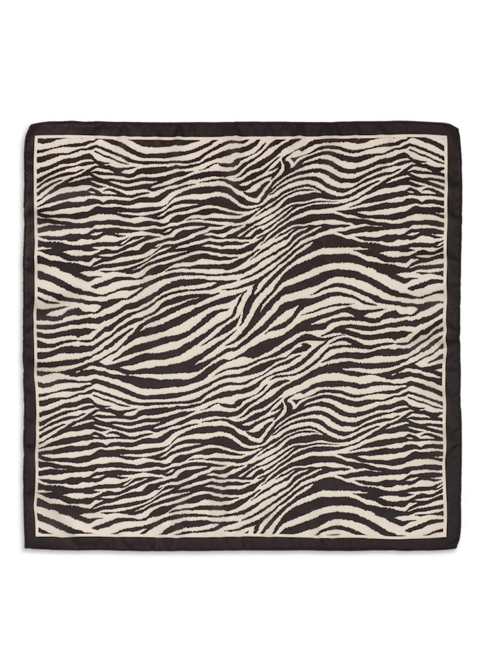 SUI AVA Zebra Scarf