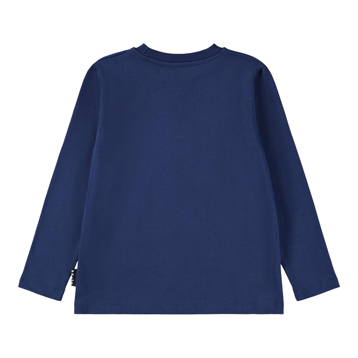 MOLO 4-12ÅR Reif genser,Car Mørkeblå