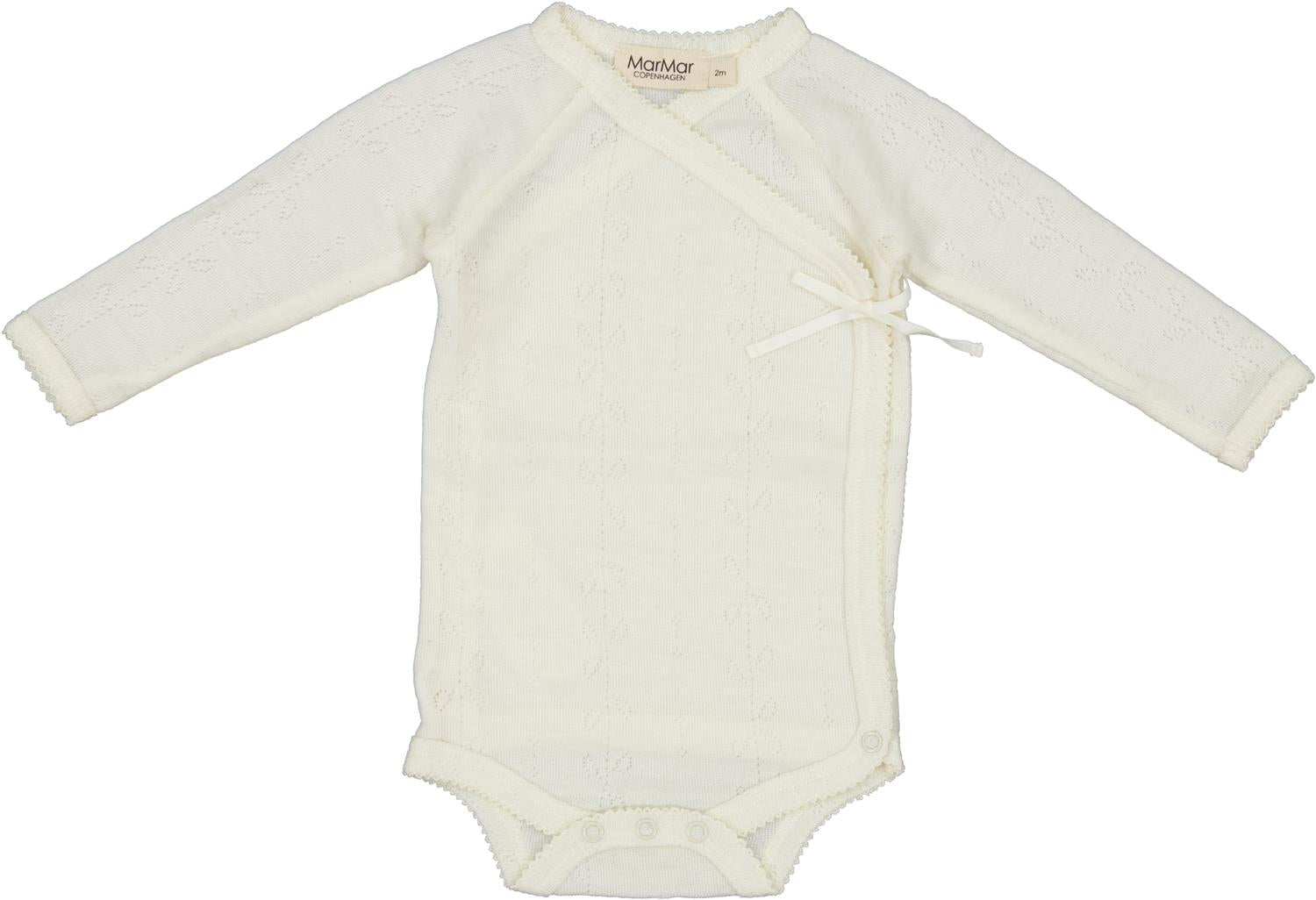MARMAR COPENHAGEN ULL Belita ullbody,Pointelle Offwhite