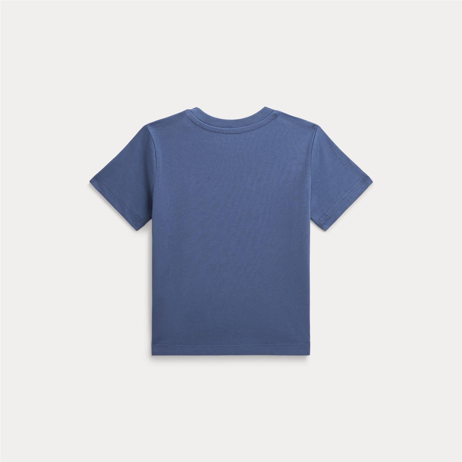 RALPH LAUREN Baby 0-24mnd. SS CN-Tops T-shirt Blå