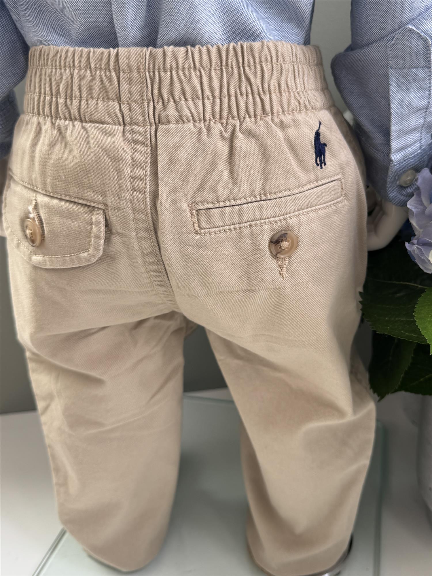 RALPH LAUREN Baby 0-24mnd. Prepster PNT Pants Kaki