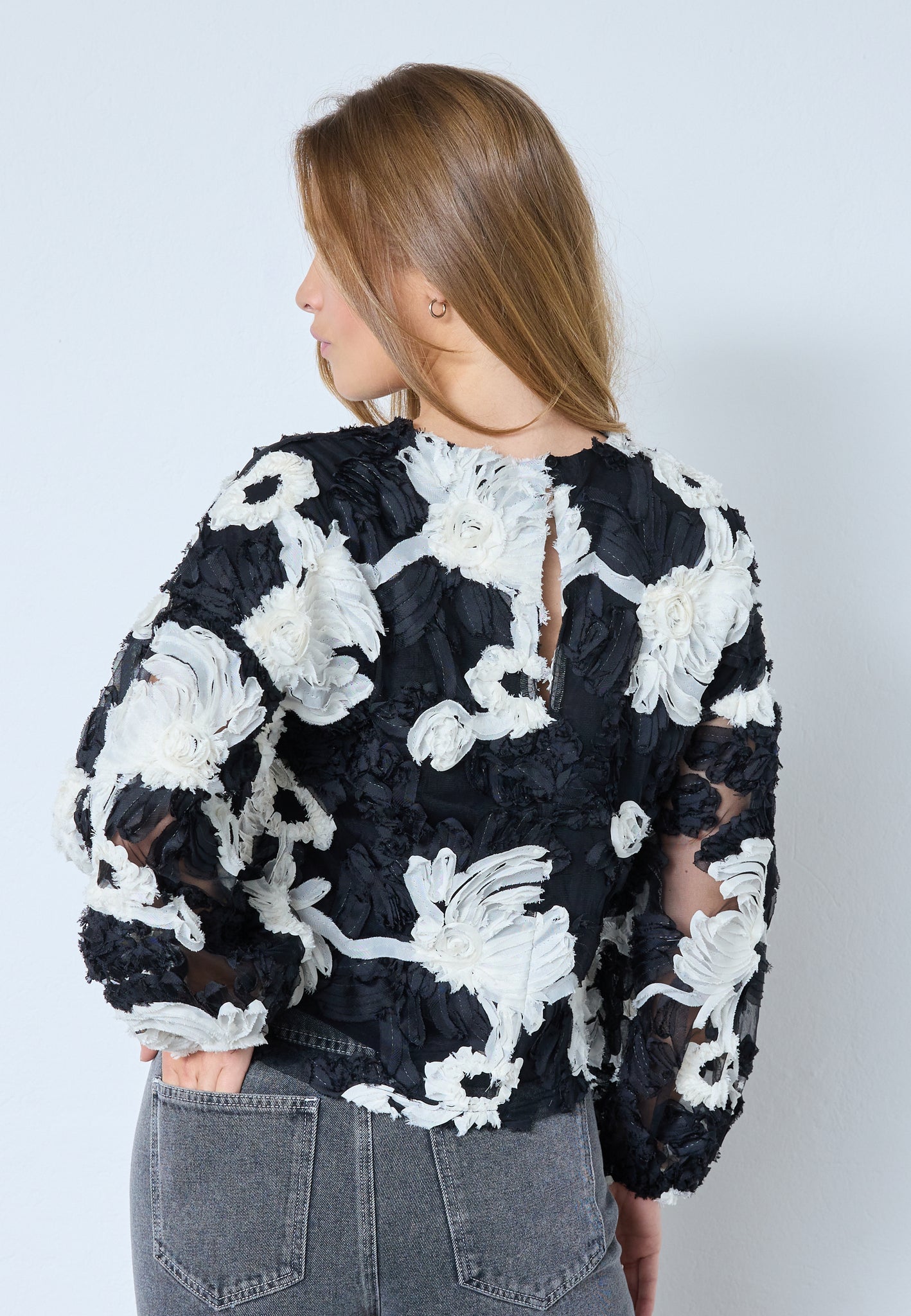 CO´ COUTURE Fleur Fluffy Blouse