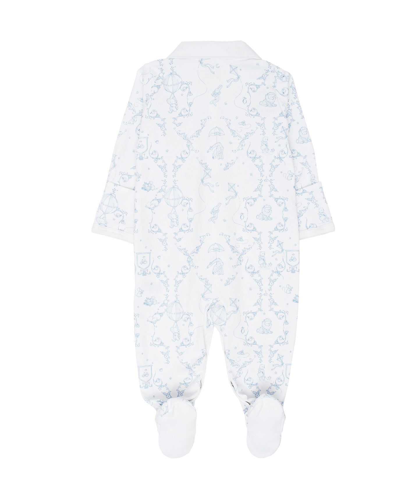 LIVLY Wonderland Remi Footie Hvit/Blå