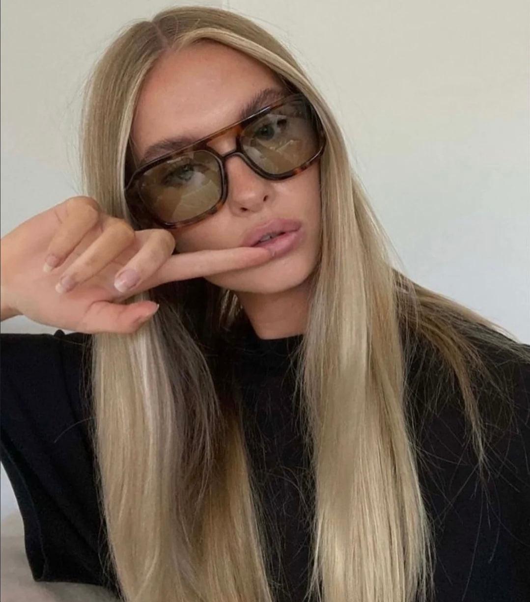 JUDI EYEWEAR Malia Tortoise Green