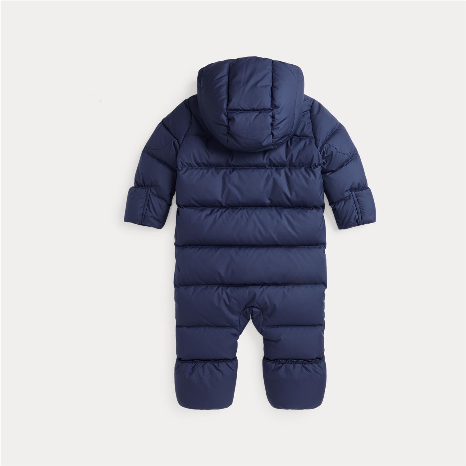 RALPH LAUREN Baby 0-24mnd. Down hooded bunting Mørkeblå