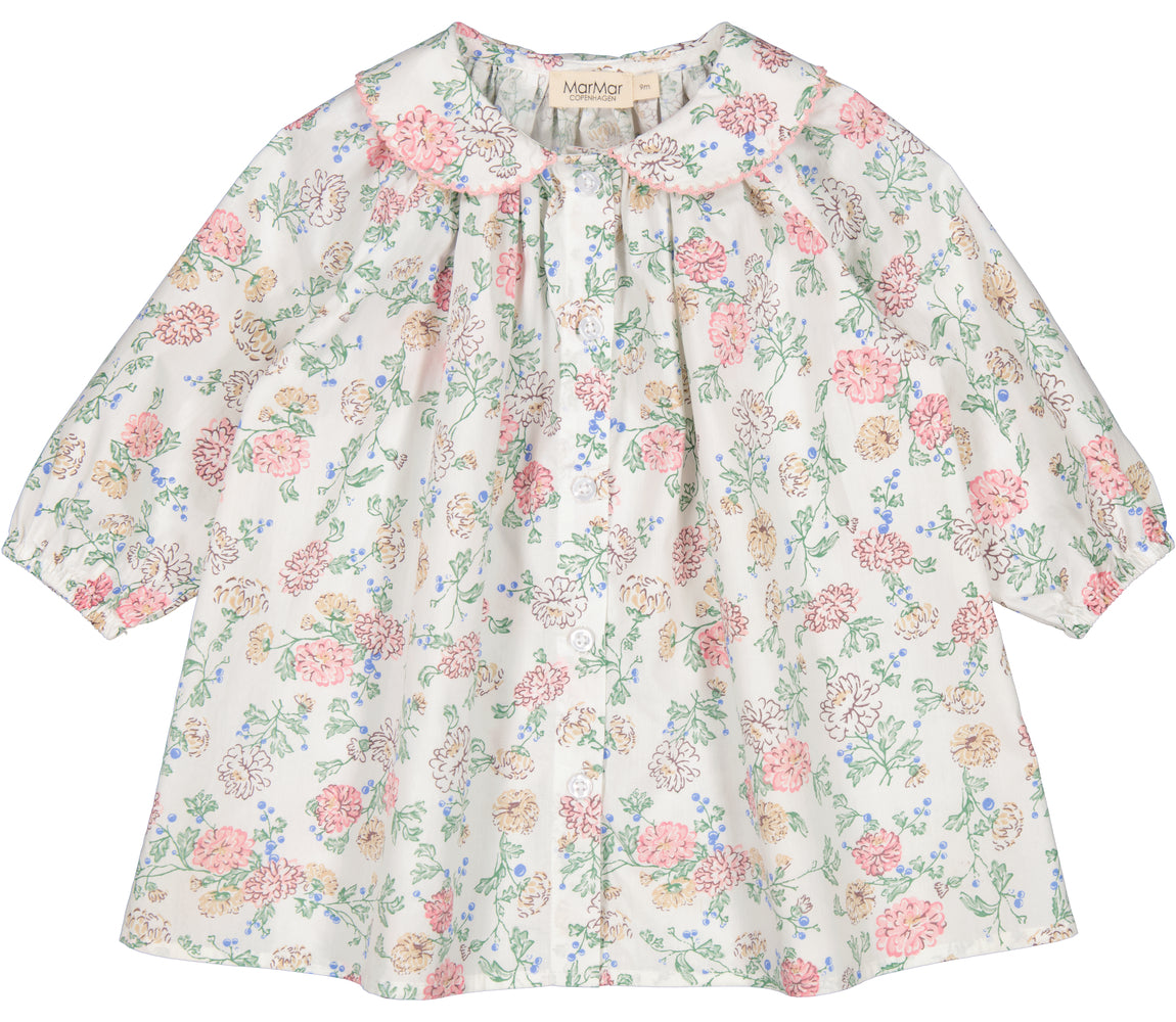 MARMAR COPENHAGEN Dakari Poplin Dress,Baby Blomstret
