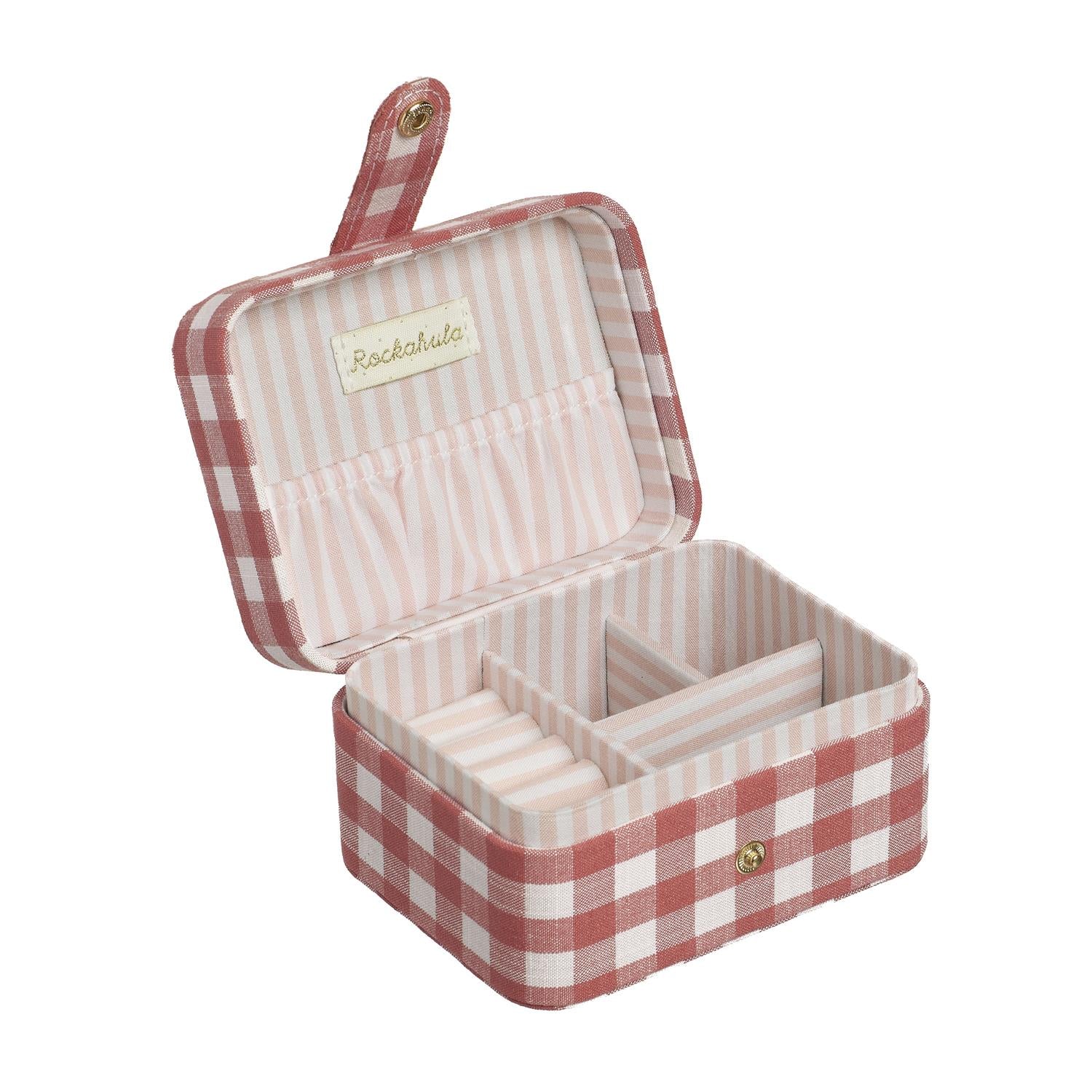 ROCKAHULA Kids Gingham Bow Jewellery Box - Farmor Ingvarda