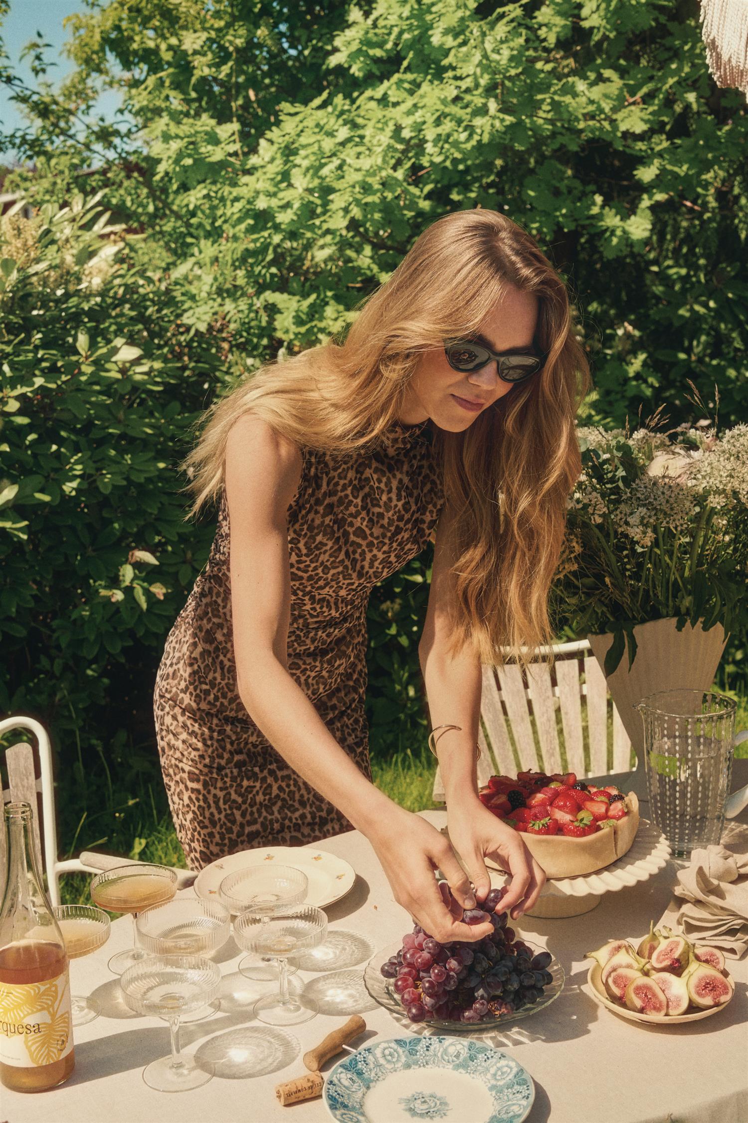SAINT TROPEZ Loreen Dress Leopard