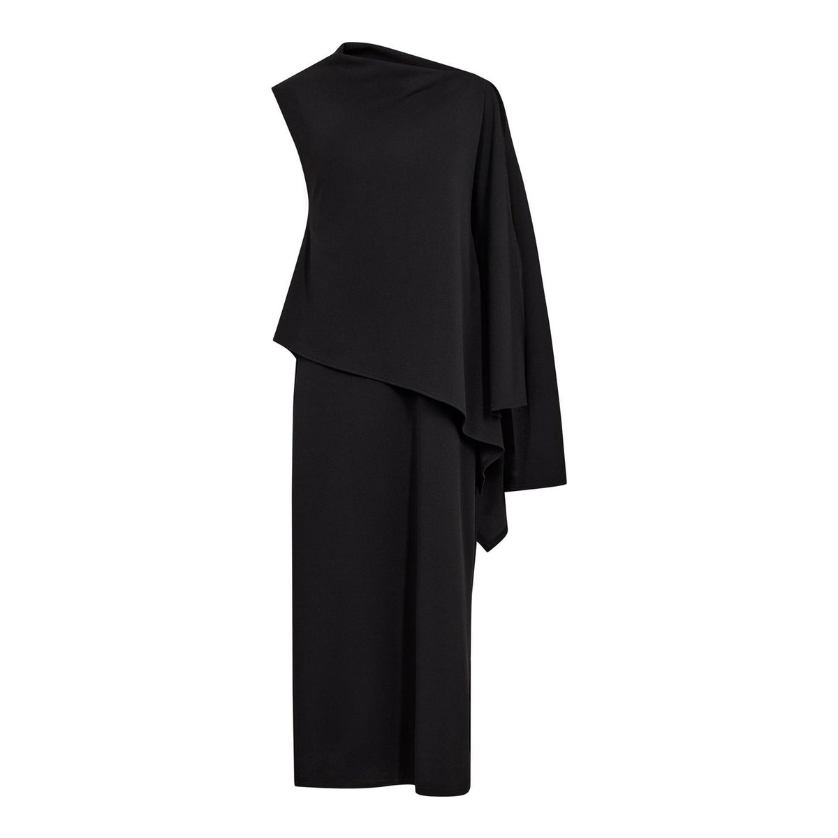 Kvinnedrakt fra CO´ COUTURE Falcon Drape Dress, elegant kjole med drapering og komfortabel passform.