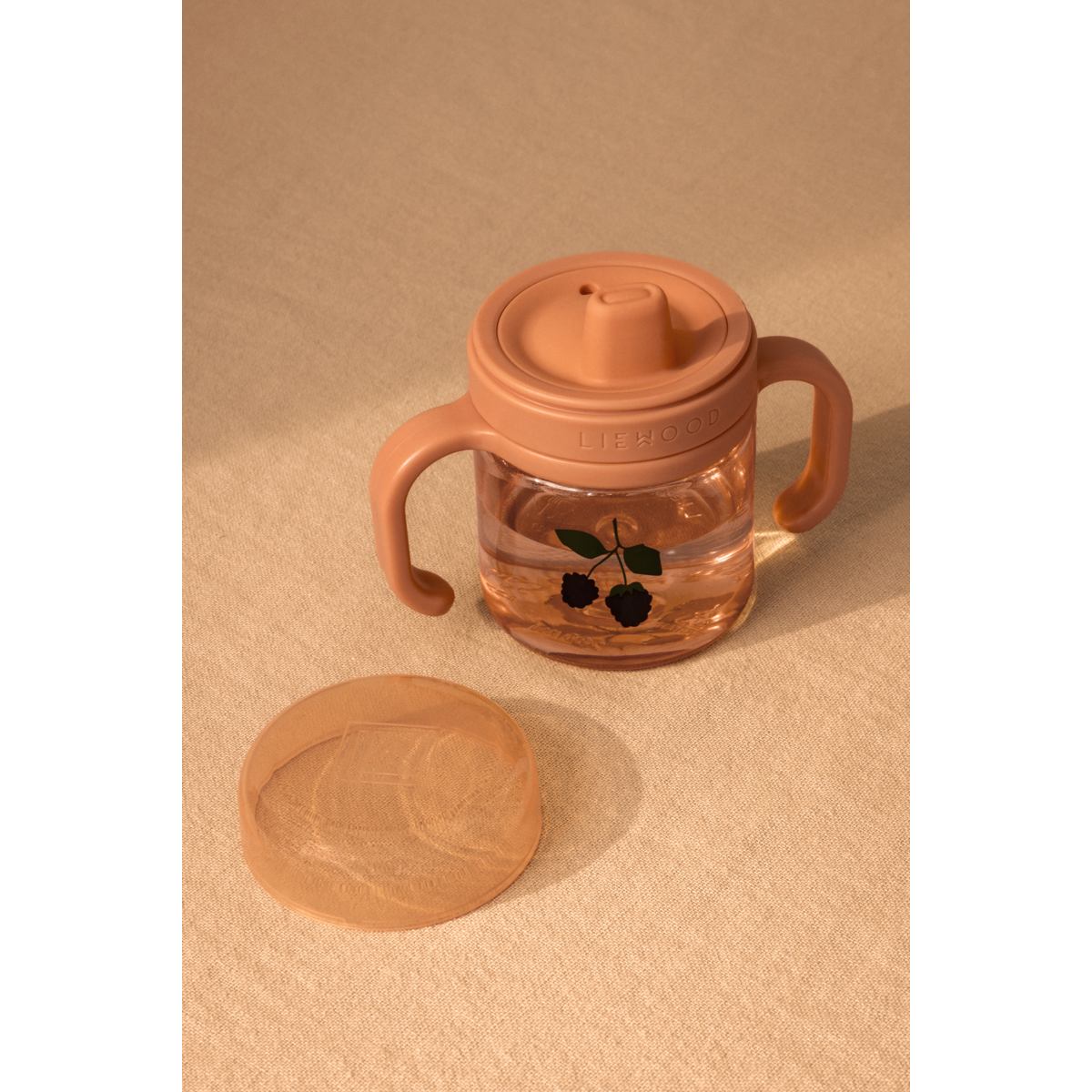 LIEWOOD Kylo Tritan Sippy Cup,Peach Gammelrosa