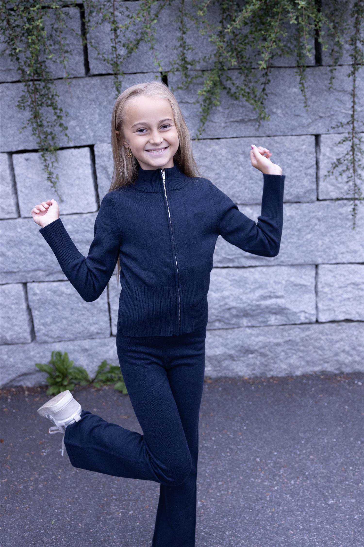 VILJE OG VE Vickey Bukse Indigo Navy