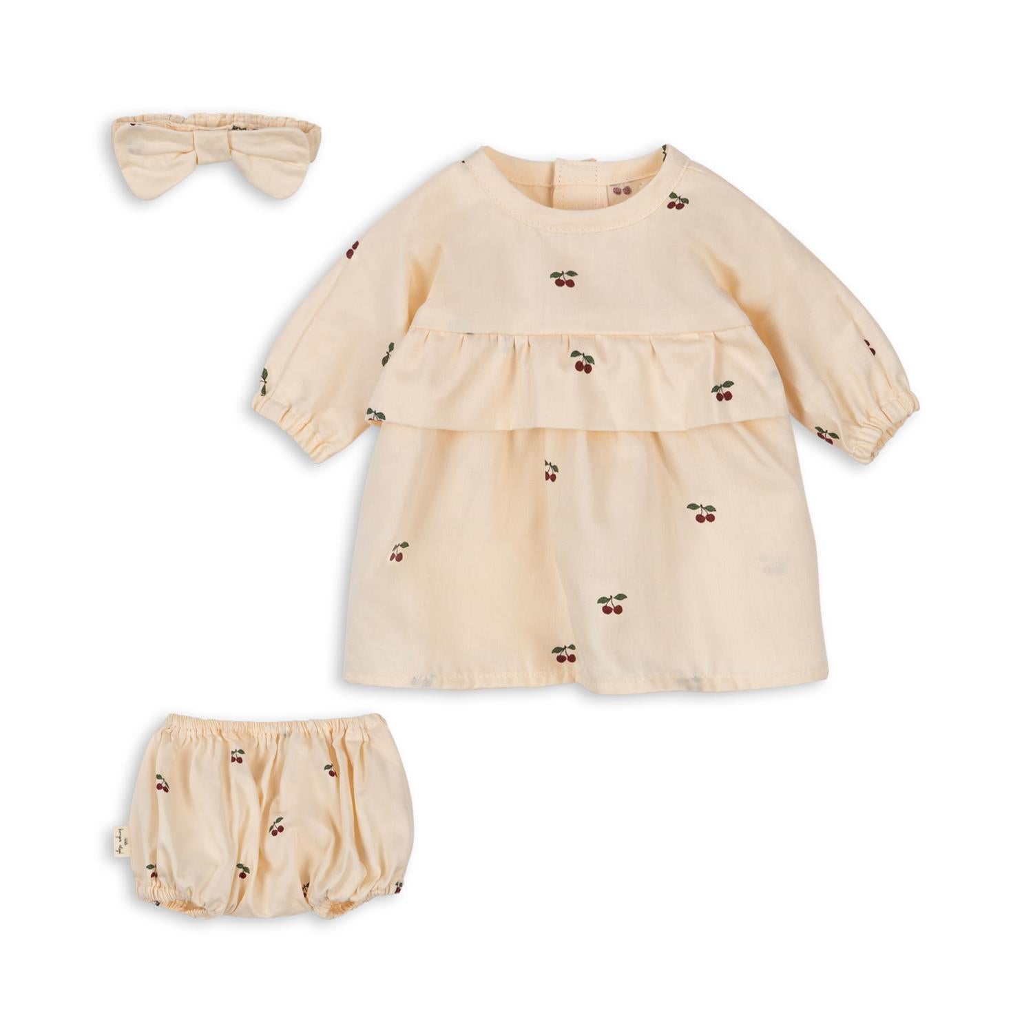 KONGES SLØJD Cherry Doll Clothes Set