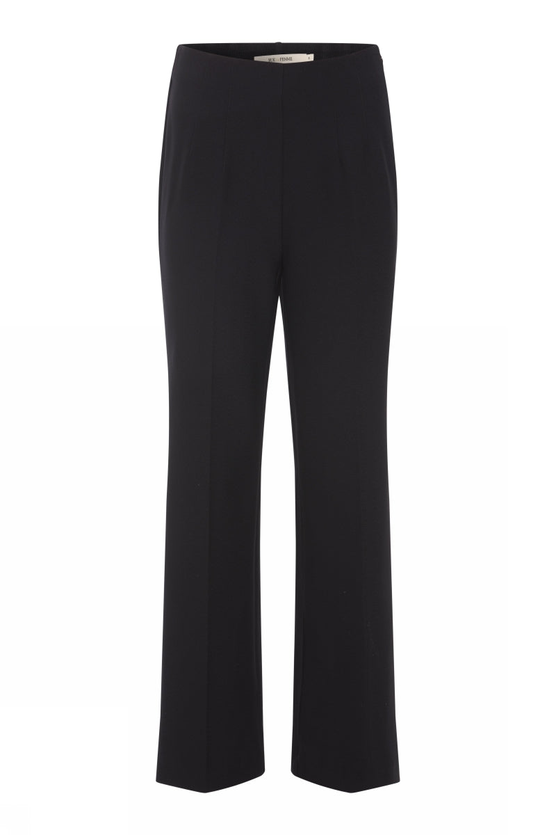 RUE de FEMME Olana Wide Pants Sort - Farmor Ingvarda
