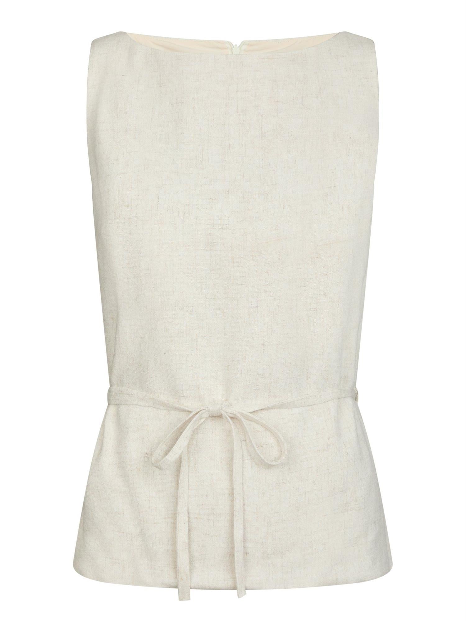 NEO NOIR Nassa Linen Top - Farmor Ingvarda