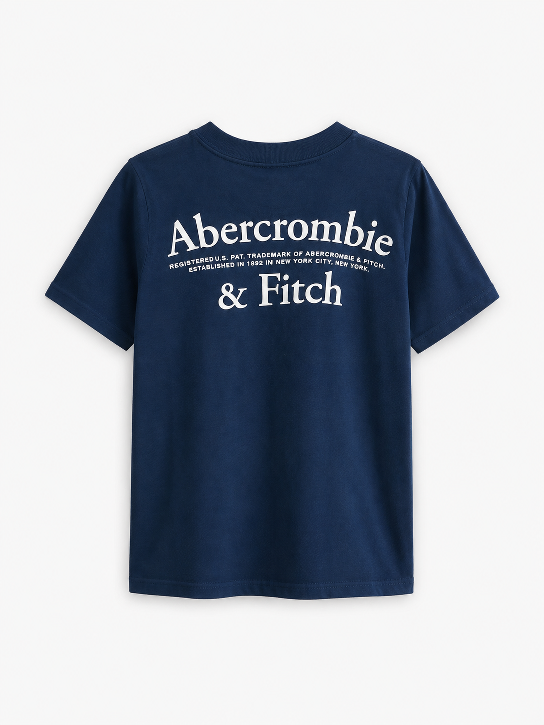 ABERCROMBIE & FITCH T-skjorte Mørkeblå
