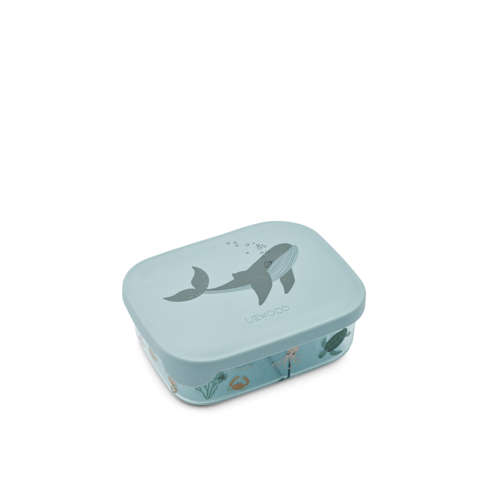 LIEWOOD Arthur Tritan Lunchbox,Sea Creatures Blå