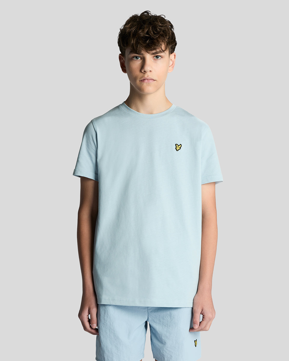 LYLE & SCOTT T-Skjorte Lyseblå - Farmor Ingvarda