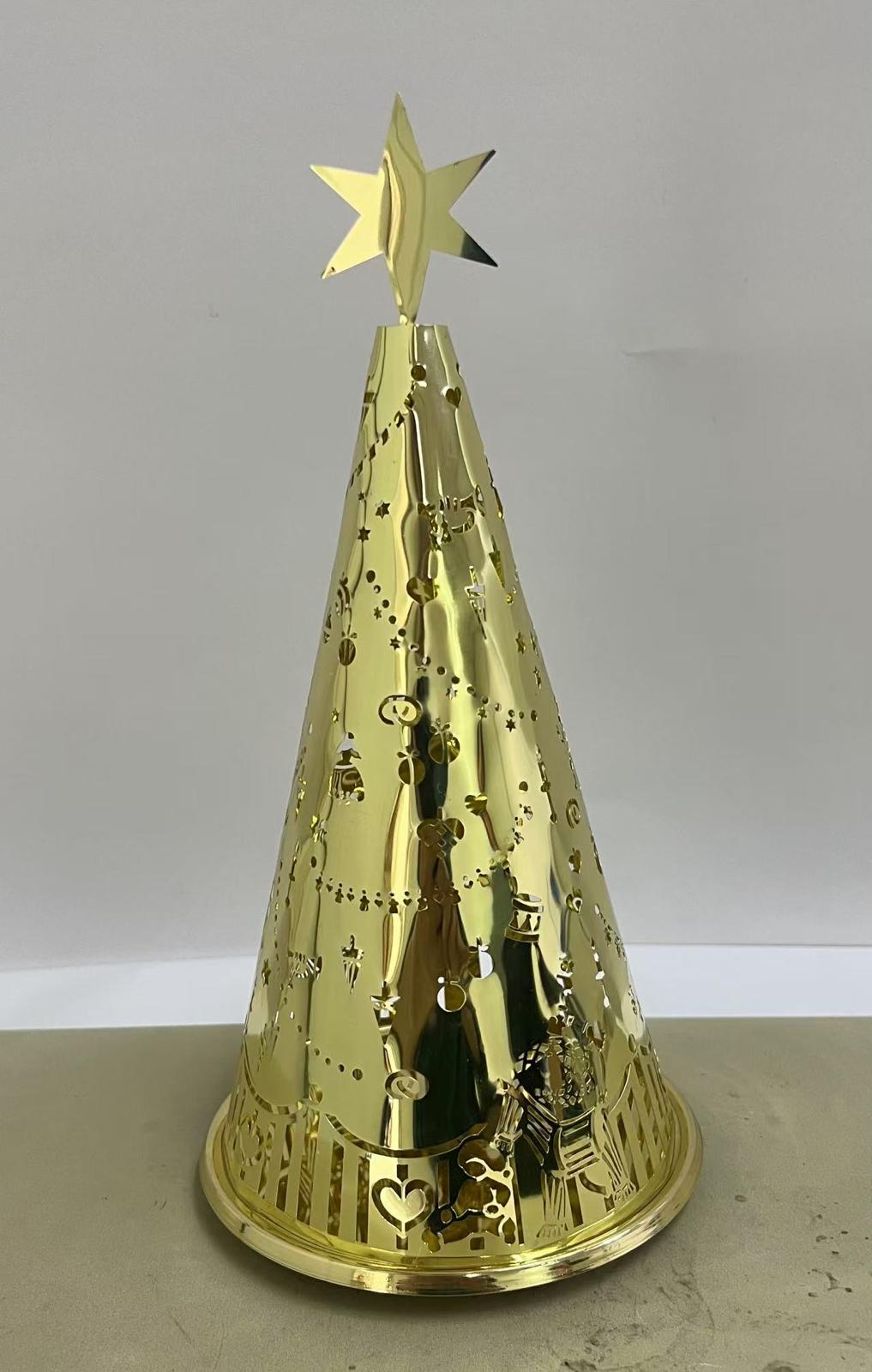 JETTE FRÖLICH Stort Juletre Gull