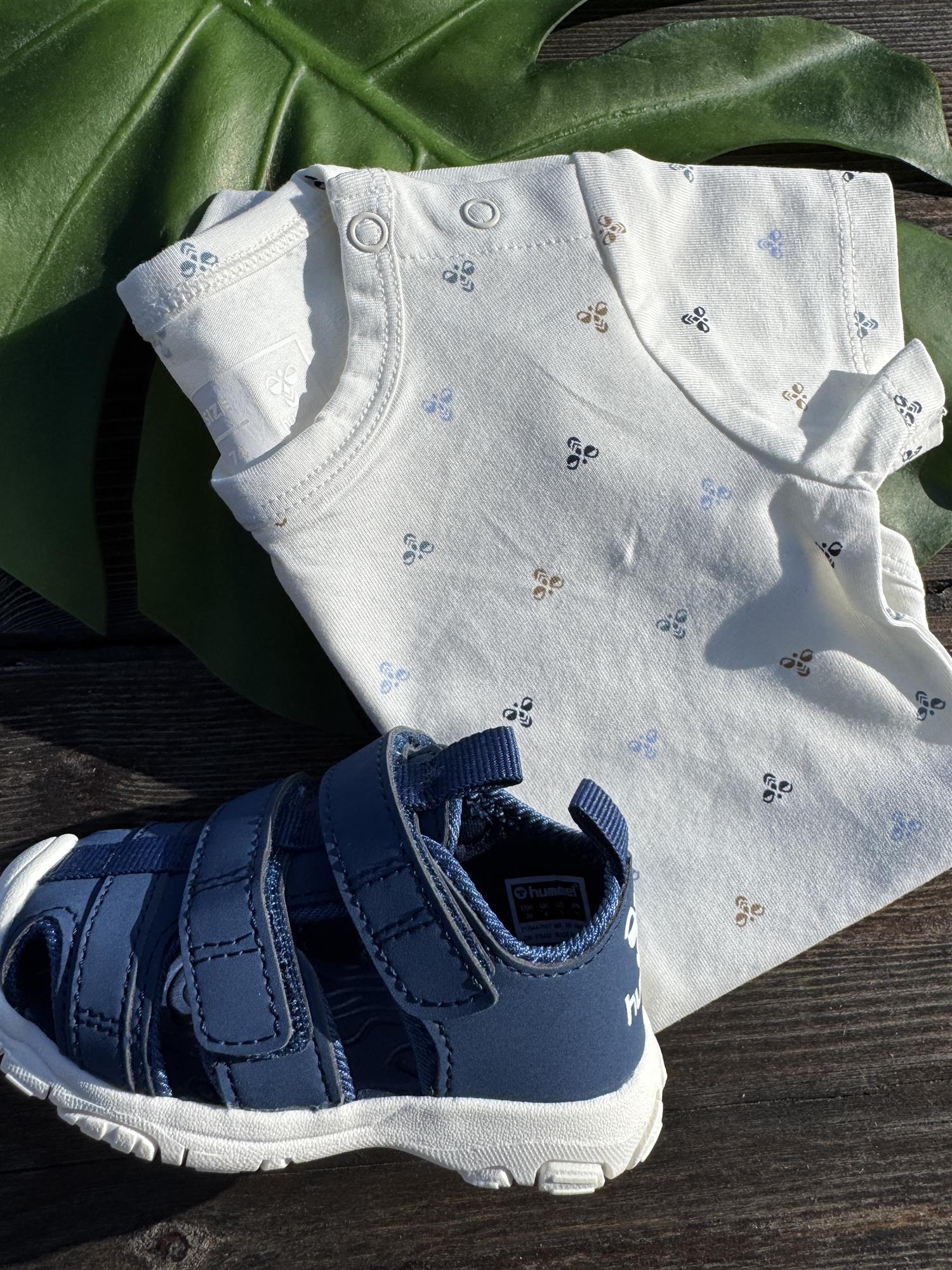 HUMMEL 0-4ÅR Sandal Velcro Blå